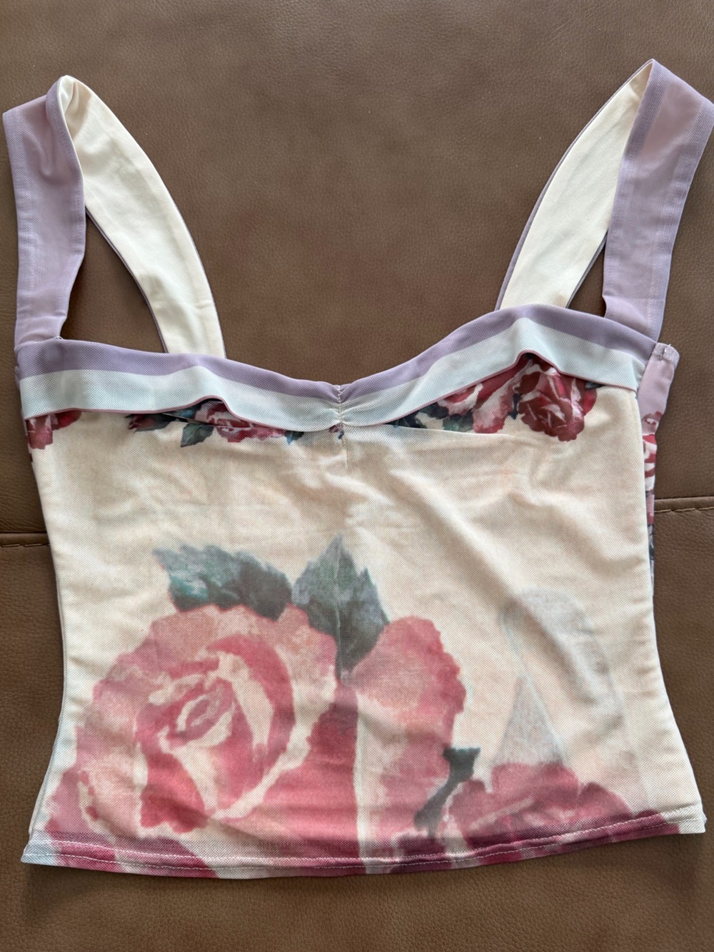 Tiger Mist Raffie Printed Corset in Postcard Floral - Picture 3 of 9